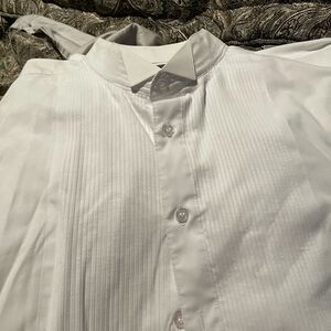 Chaplin easy fit size XL Classic White Men's Shirt 36-37